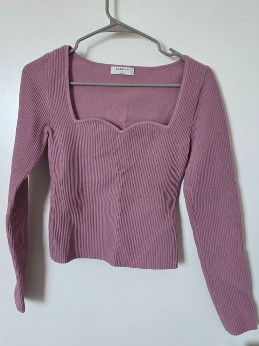 Babaton Textured Bodysuit, Size S Women's